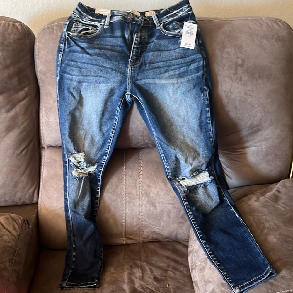 Kancan kurvy mid rise ankle Jean